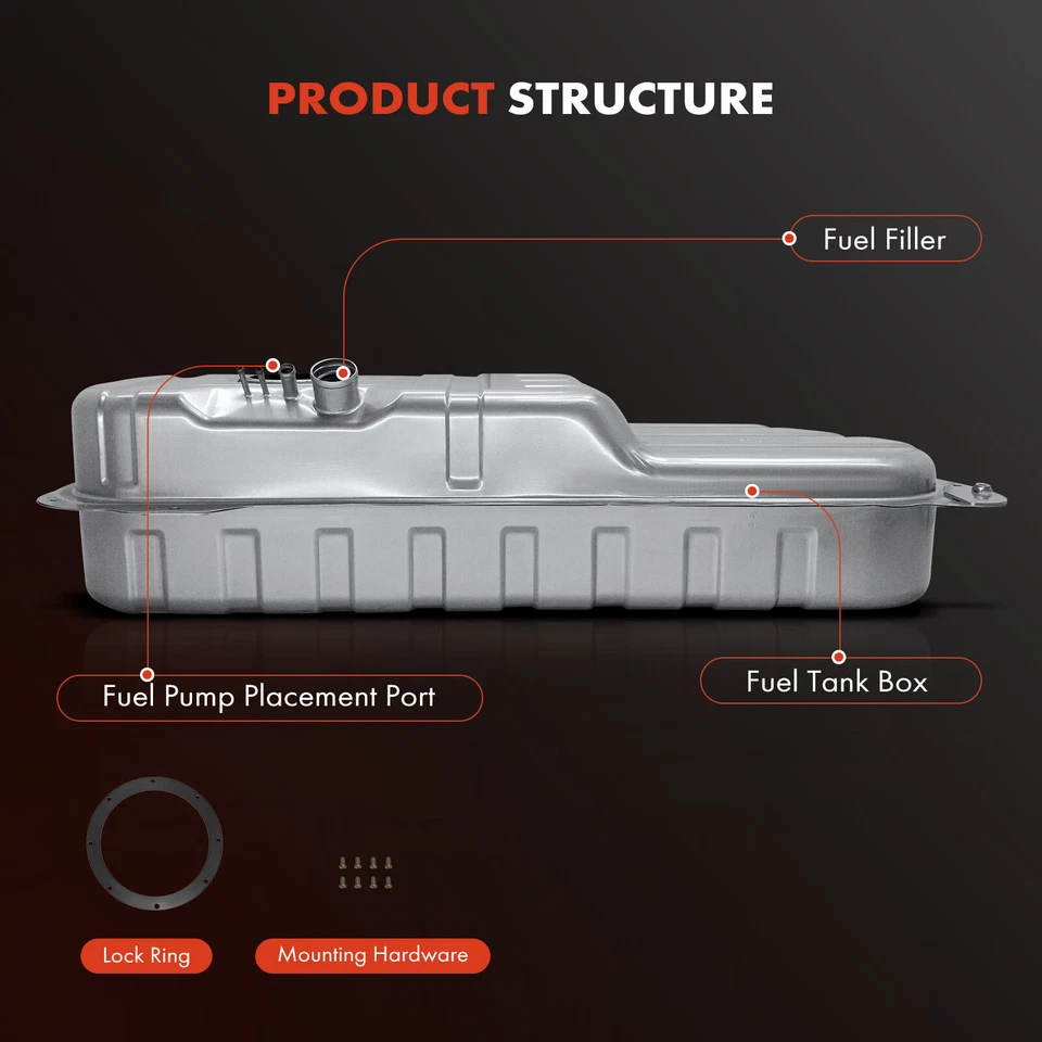 Tanque de combustible de 15,9 galones para Kia Sportage 1995 1996 1997 1998 1999 2000 2001 4 puertas Foto 2 de 4