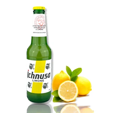 12 x 0,33 L Birra Ichnusa Limone Bier - Radler auf sardische Art