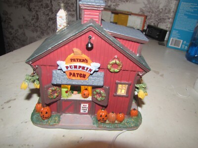 Lemax Signature Collection 05107 Peters Pumkin Patch 2010 Retired, Original Box