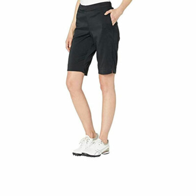 Nike Womens Black Dri-FIT UV Golf Shorts $75 AJ5663-010 Sz XS