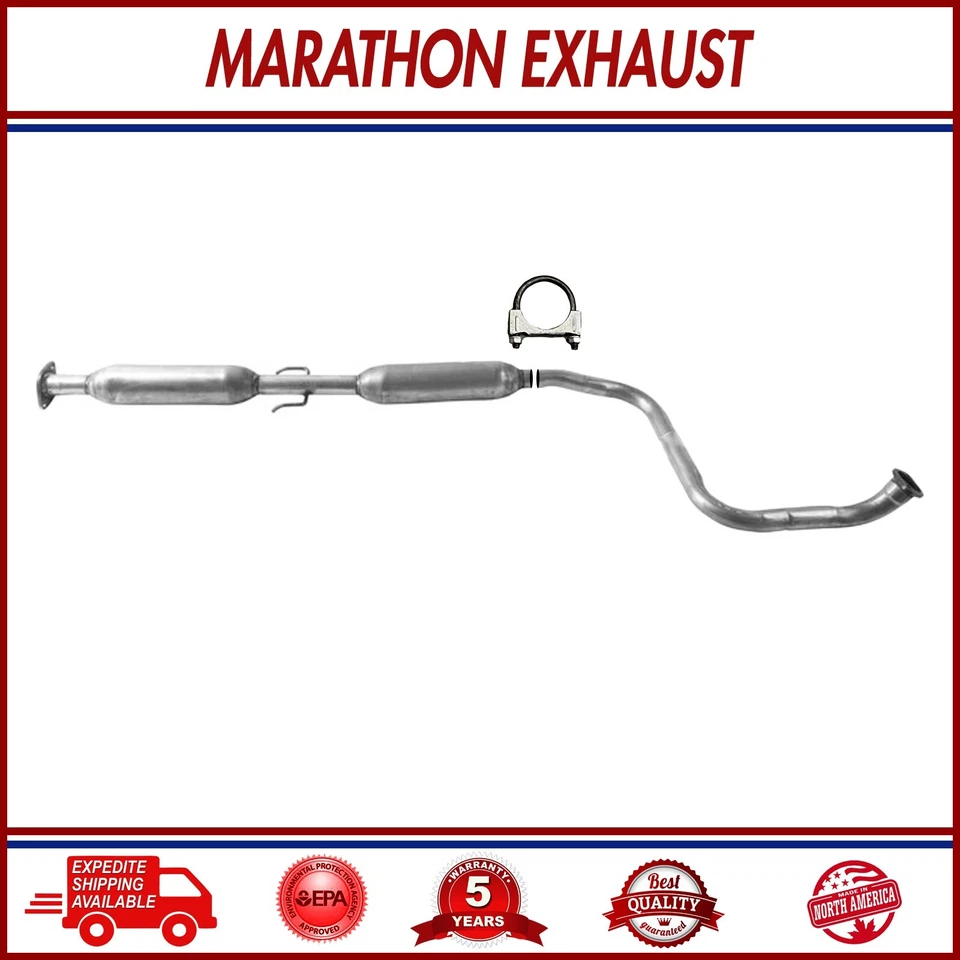 Tubo de escape trasero compatible con: Chevrolet Aveo 2004-2008 | Aveo 5 1,6 L L4 nuevo Foto 4 de 4