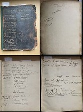 1892-1923 UNIQUE Rarity- FIELD MARSHAL Sir Henry H Wilson, Visitors Book, 1000 +