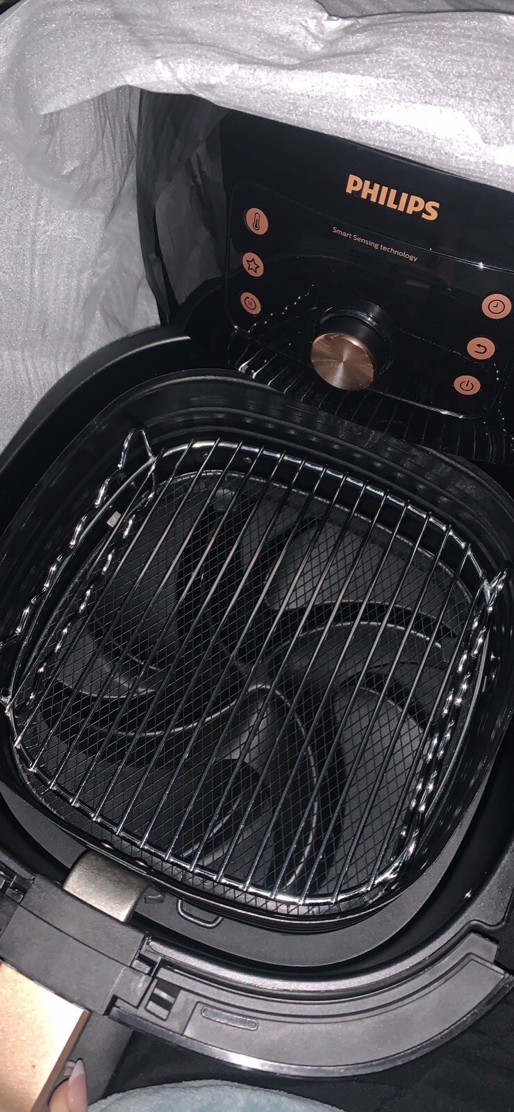 Philips HD9861/99 Airfryer XXL 7.3L Deep Black/ Copper for sale online eBay