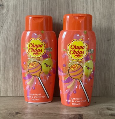 (38,32 /L) Chupa Chups Duschgel Shower Gel Tutti Frutti Set 2x300ml