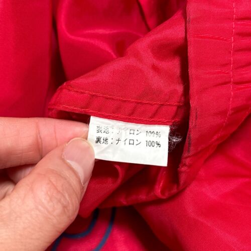 Vintage 90s Ferrari Magneti Marelli Red Windbreaker Jacket Mens One Size Large - Picture 11 of 13