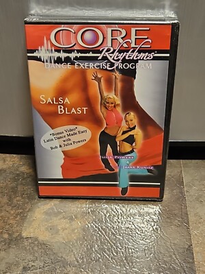 CORE RHYTHMS DANCE EXERCISE PROGRAM - Salsa Blast DVD NEW/SEALED