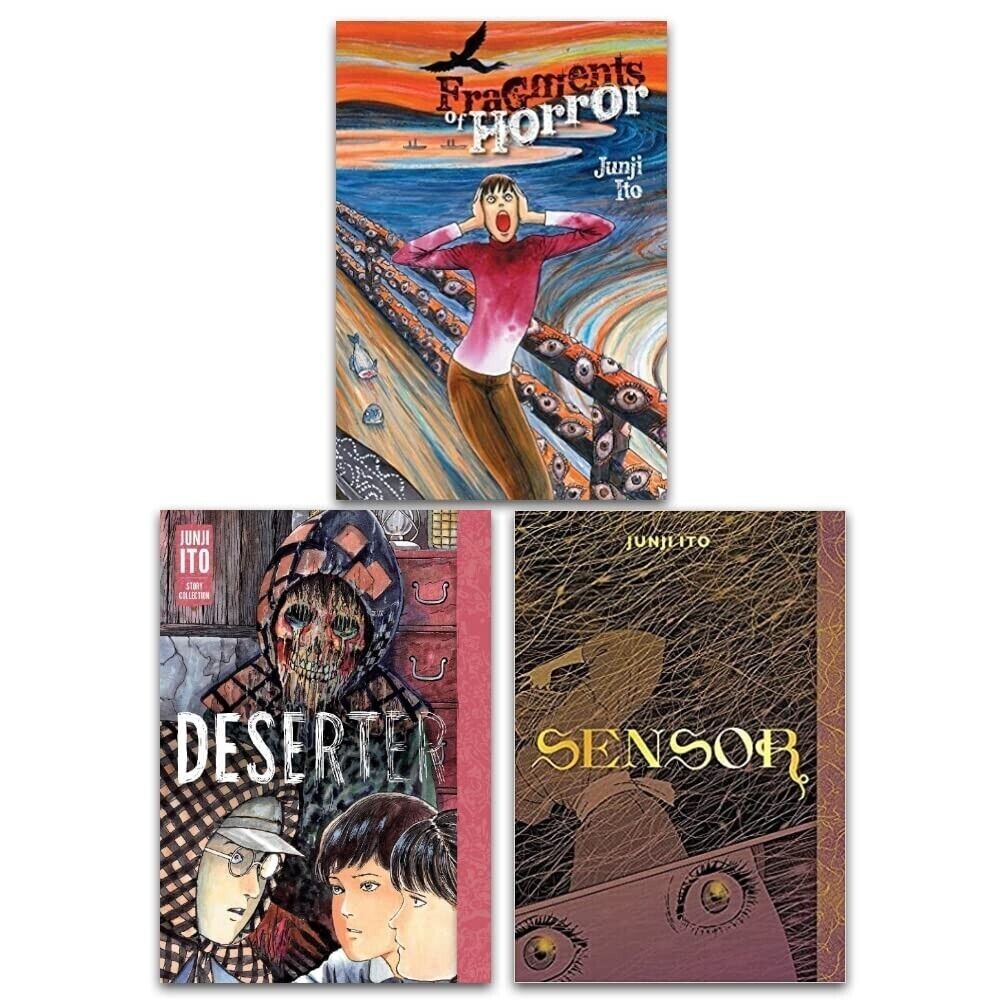 Junji Ito 3 Books Story Collection Set (Deserter, Fragments of Horro | Junji Ito - Image 6