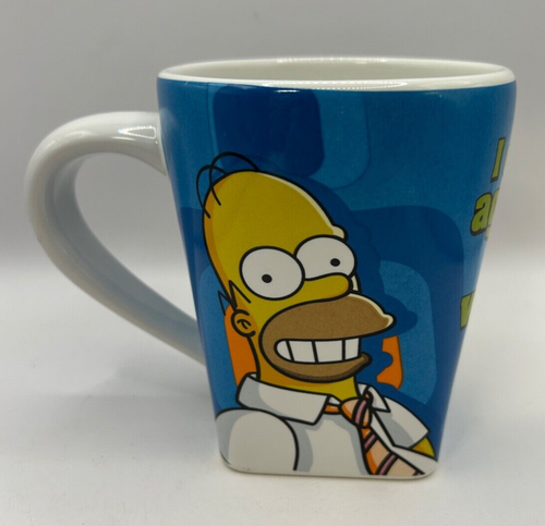 Vintage 2005 M&S The Simpsons Homer Tasse Matt Groening Kaffee Tee Tasse Retro RAR - Bild 3 von 8