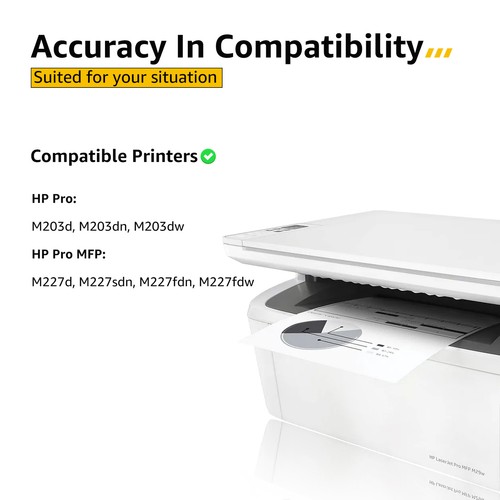 3x NUOVA cartuccia toner CF230A 30A per HP LaserJet M203d Pro MFP M227d M227 - Foto 3 di 6