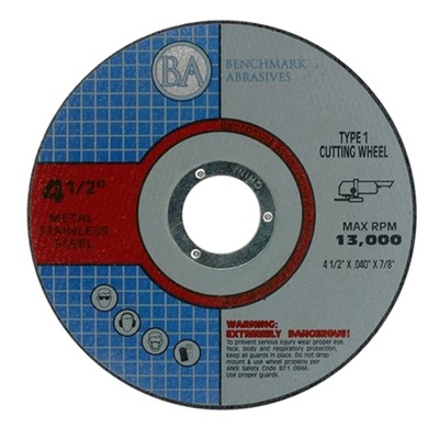 100 Pack 4.5''x.040x7/8'' Professional Cutting Cutoff Wheel Metal Steel