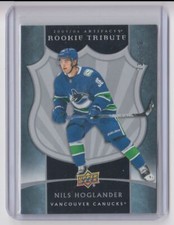2020-21 Upper Deck Artifacts 2005-06 Retro Rookies Redemptions Nils Hoglander RC