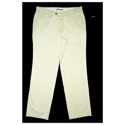 Hiltl Herren Jeans Hose Chino Straight Leg Stoff stretch 52 L W35 L32 beige dünn - Bild 1 von 4
