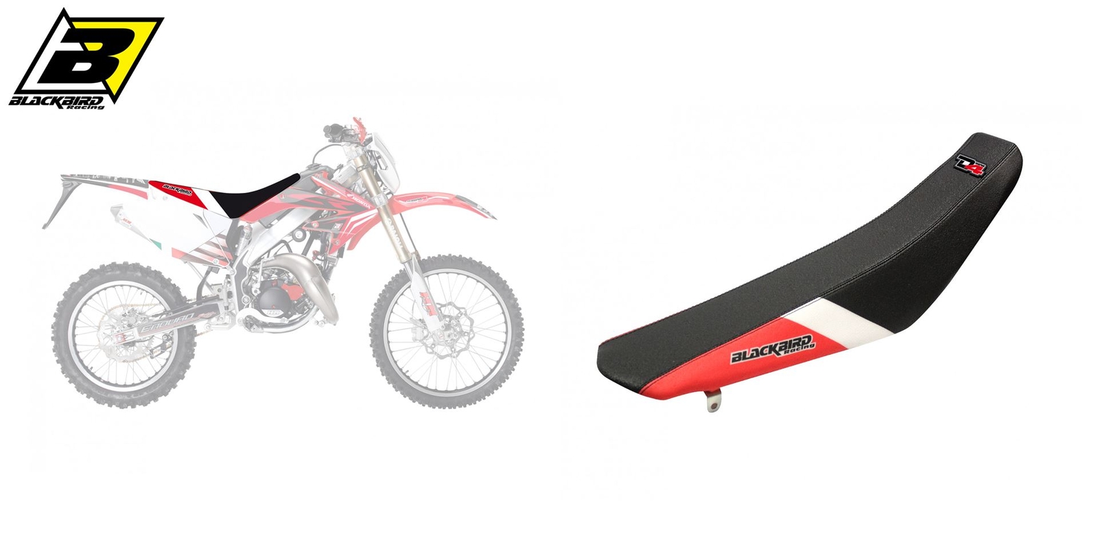 Housse de siège Honda CRF 450R 2009-2012 DRE pour réparer une selle de cross usée