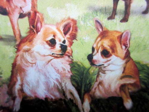 New Chihuahua Dog Check Book Wallet w/ Zipper 5 Chihuahuas Artist Ruth Maystead - 第 5/11 張圖片