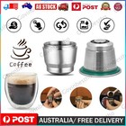 Stainless Steel Coffee Capsule Cup Reusable/Refillable Pod for Nespresso Machine