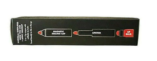 2 x Trestique Chile Red Matte Color & Shiny Balm Lip Crayon ~ Full Size!! Lot - Picture 6 of 6