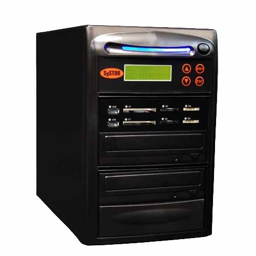 Systor 1:1 USB/SD/CF/MS Flash Memory Combo Card Duplicator - CD DVD Copier - Picture 1 of 1