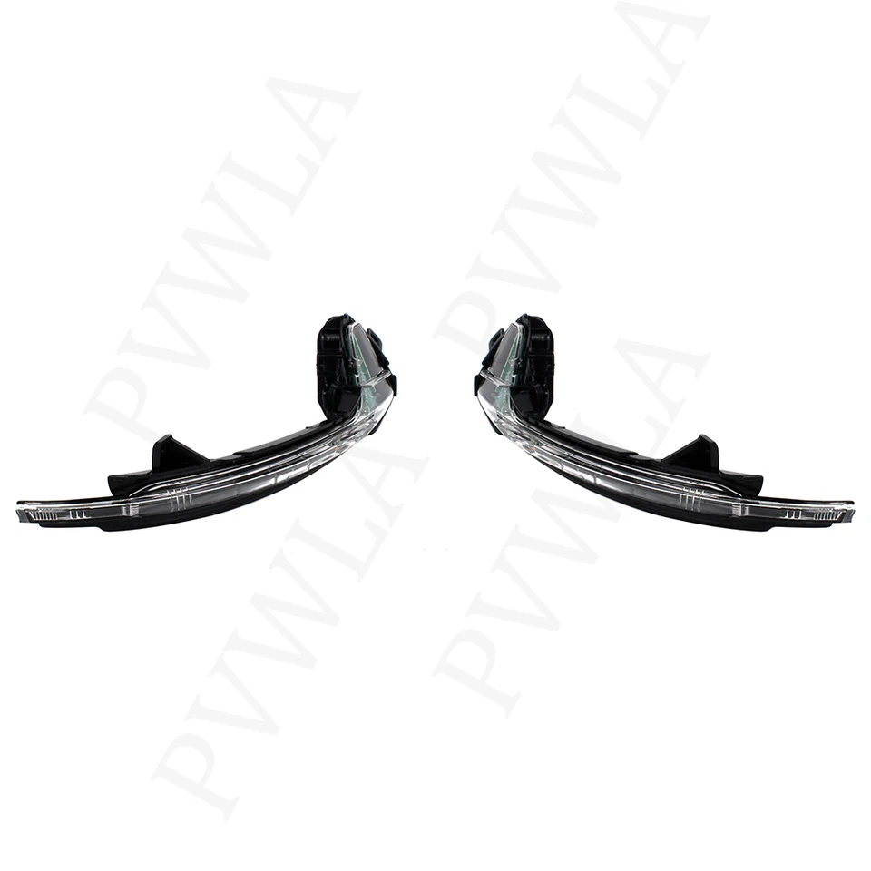 Intermitentes de luz de giro del espejo retrovisor lateral derecho izquierdo para Audi A6 C7 2012-2017 Foto 3 de 4