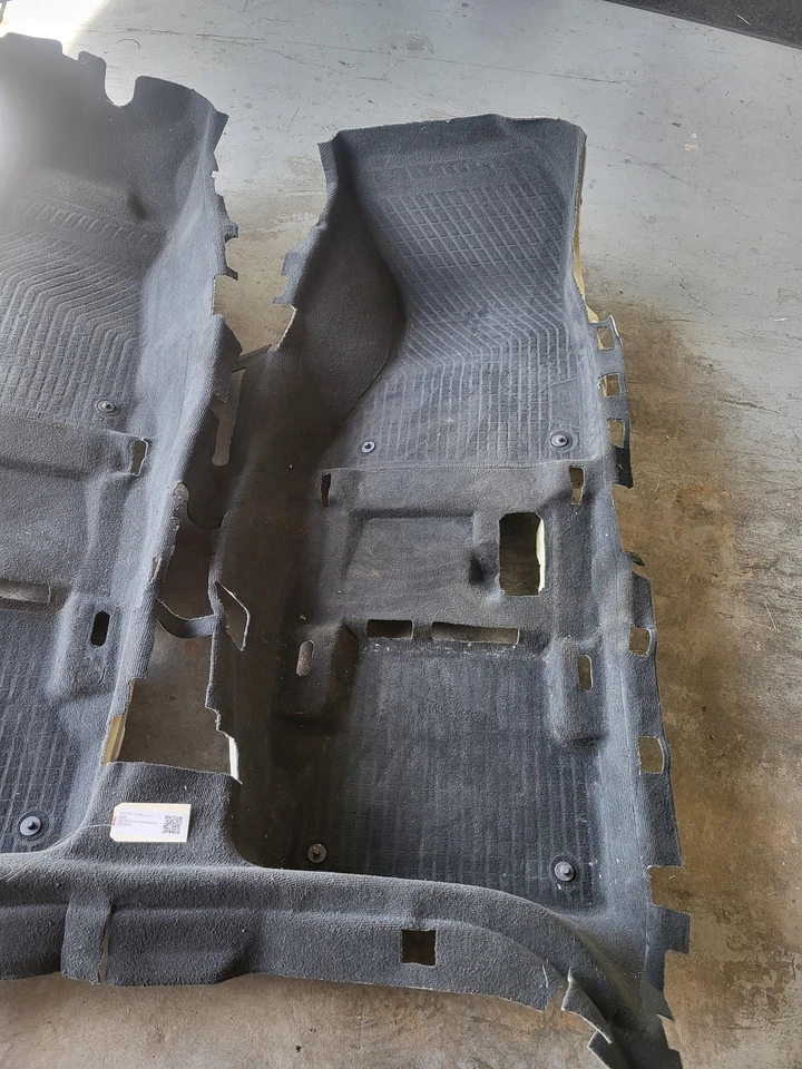 Front & Rear Floor Carpeting 2017 Audi A4 2018 2019 2020 2021 2022 2023 - Image 3 of 4
