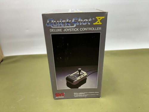 PC SVI Quick Shot X Vintage Deluxe Joystick Controller For IBM computer Two piec - Picture 8 of 24