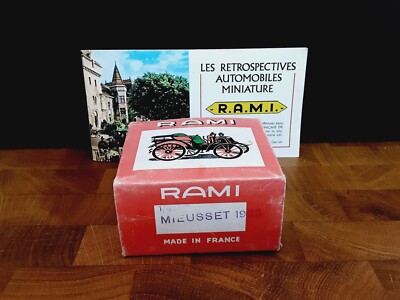Rare Boîte Rami JMK Mieusset Double Phaeton 1903