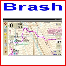 Ozi Explorer GPS Software with Australia wide Topographic Off Road 4 x 4 maps