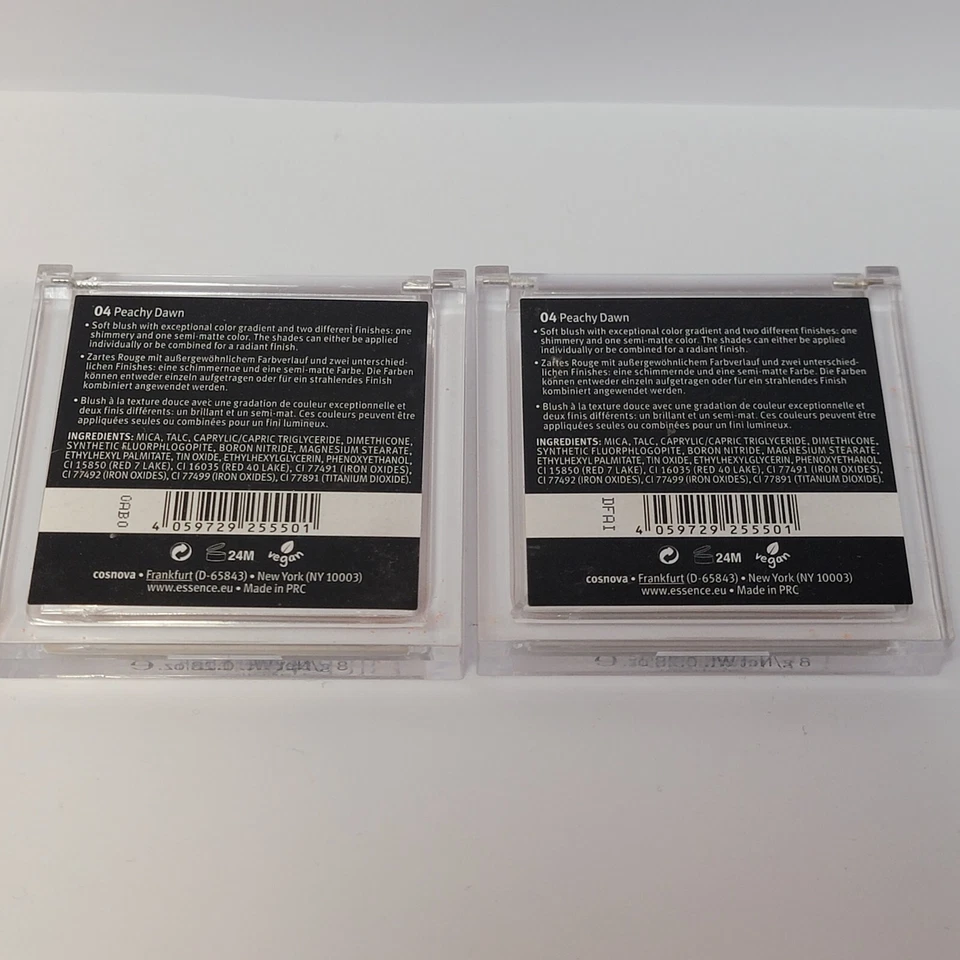 NEW 2 PACK Essence Blush Lighter Blush - 04 Peachy Dawn  0.23 oz Gradient Powder - Image 2 of 2