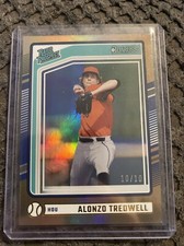 🔥2024 Panini Donruss - Rated Prospects Gold #157 Alonzo Tredwell 10/10 🔥📈