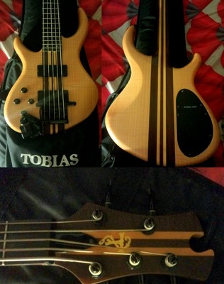Tobias Toby Pro 5 Left Handed Bass Guitar | eBay