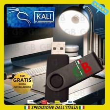 CHIAVETTA USB PEN DRIVE CON KALI LINUX PER INSTALLAZIONE PRONTA LAPTOP COMPUTER 