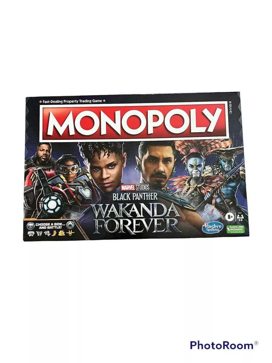  Hasbro Gaming Monopoly: Marvel Studios' Black Panther