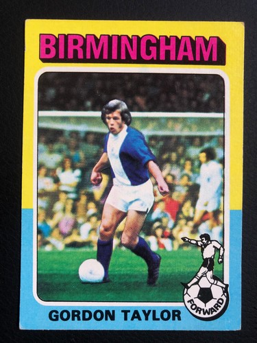 Topps Fußballkarten 1975-76 graue & rote Rückseiten - Clubs A - M - Bild 32 von 196