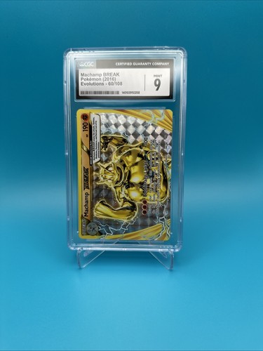 Machamp BREAK Pokemon XY Evolutions - 2016 60/108 GEM MINT PSA 9 POP 146🔥🔥 - Picture 3 of 3