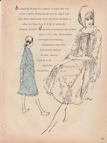 Preciosa lencería 1964 vintage anuncio impreso de 4 páginas años 60 Hollywood Vanity Fair - Imagen 3 de 4