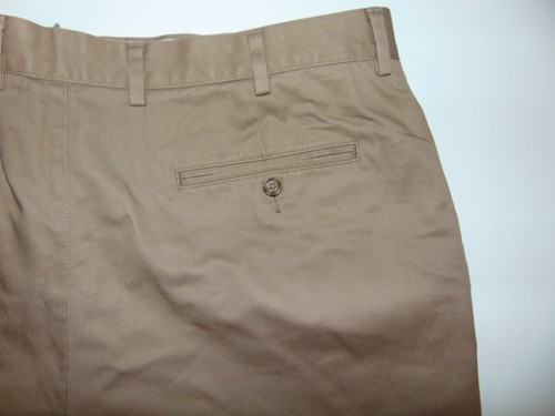 Paul Fredrick Herren Flex Shorts Chino Größe 38 Baumwolle Khaki Outdoor - Bild 9 von 9