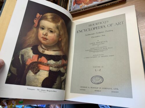 1938 1ST ED "HOURTICQ'S ENCYCLOPEDIA OF ART" VOLUMES 1 & 2 HB BOOKS 4.4kg (EV5) - Picture 19 of 24