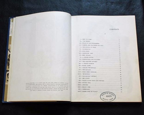 The American Indian Story ~ May McNeer ~ Ex Library ~ Litho 1963 First Printing - Picture 6 of 8