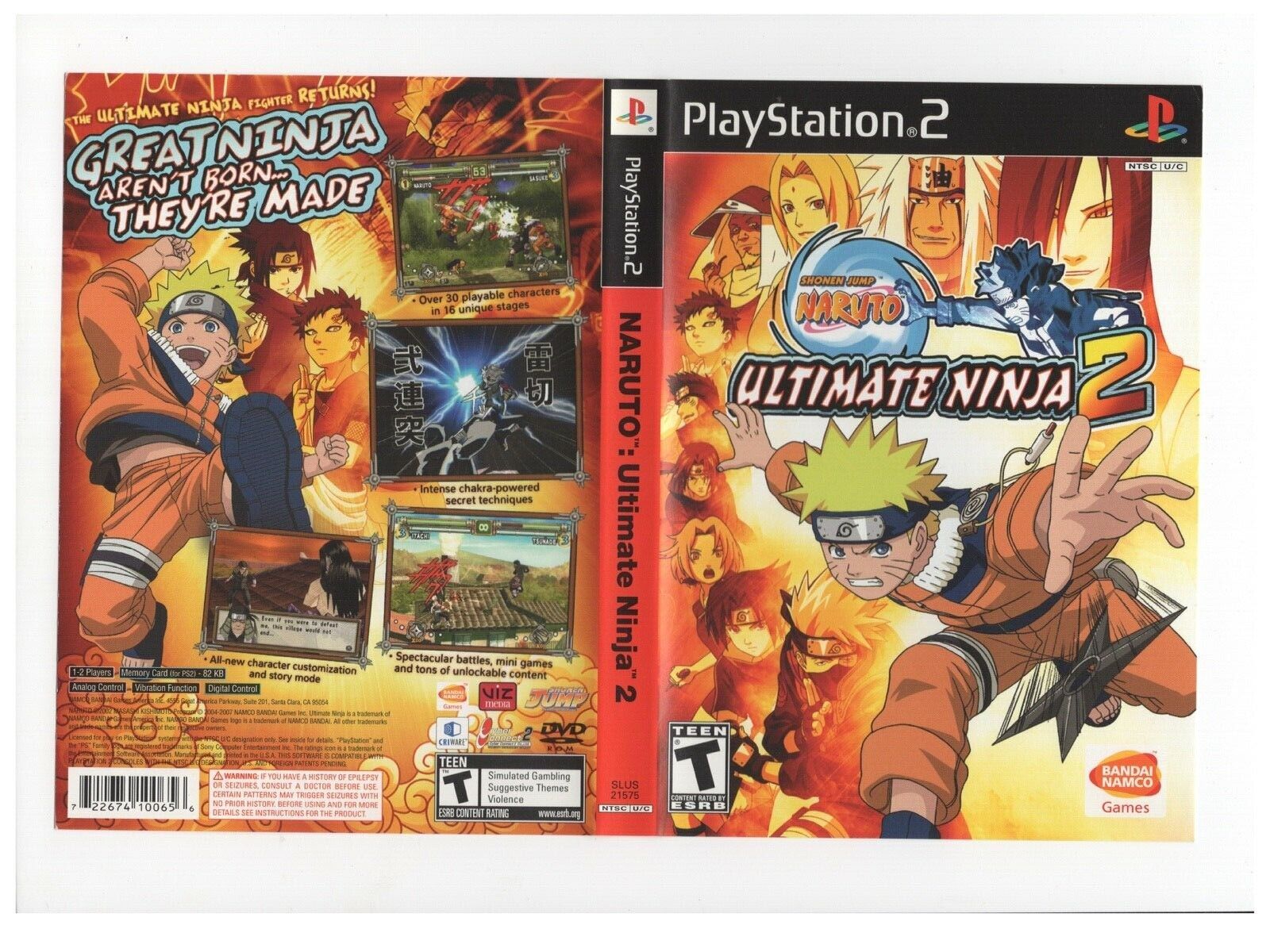 Naruto: Ultimate Ninja 2, Wiki Naruto