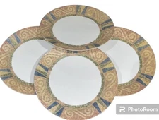 Set of 4 Corelle SAND ART Southwestern Dinner Plates 10 1/4” ~ Very Nice!