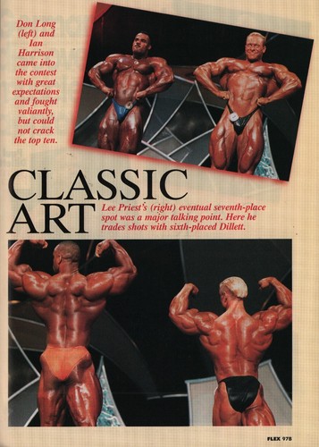Flex Magazine 06/1997 Michelle Andrea Suzan Kaminga Yolanda Hughes Kim Chizevsky - Picture 8 of 12