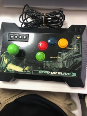 ★HORI  　DEAD OR ALIVE3 STICKコントローラー Dead or Alive 3 Arcade Fightstick Xbox Hori HXB-02