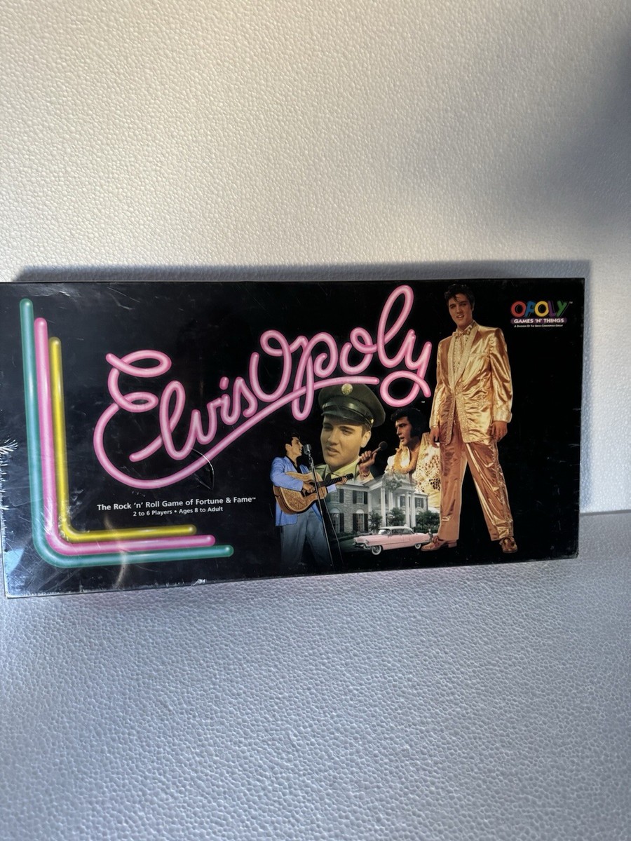 Sealed 1995 Elvisopoly MONOPOLY Elvis Presley Edition Rock 'N