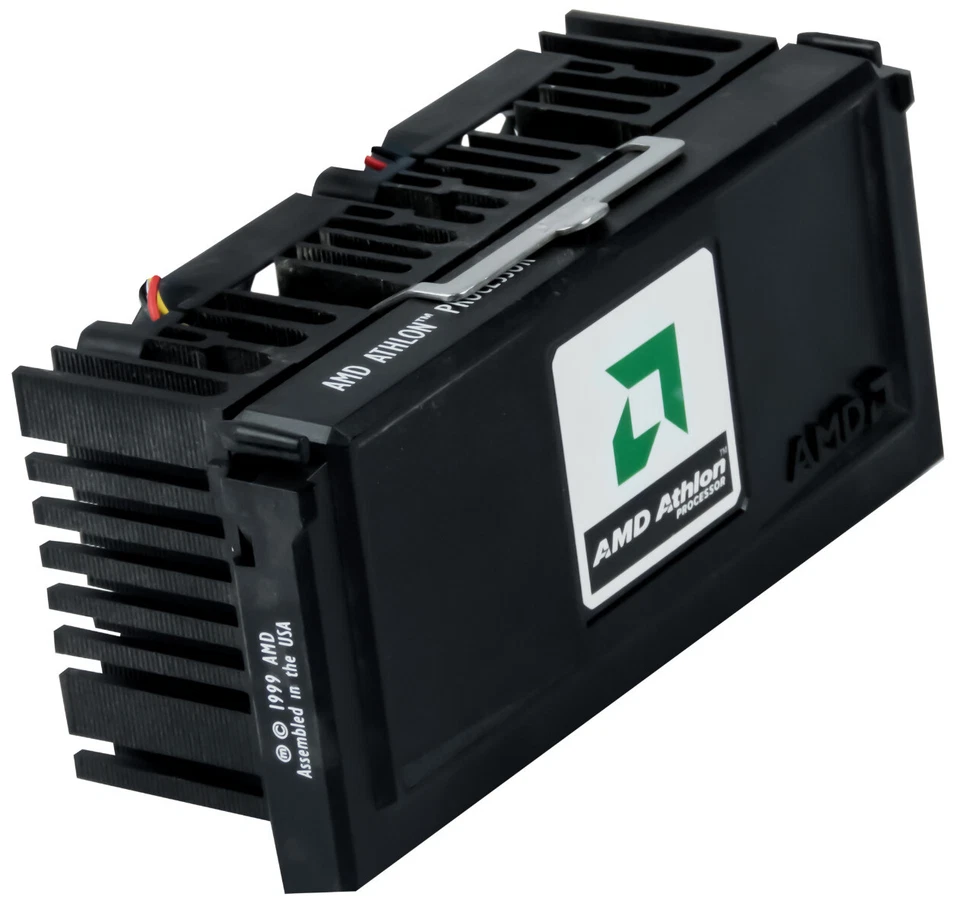 AMD ATHLON 500MHZ AMD-K7500MTR51B C SLOT A + COOLER - Image 2 of 2