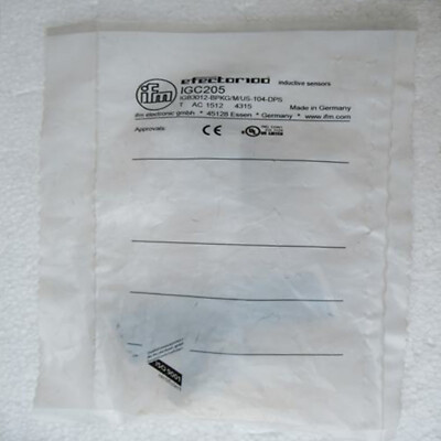 IFM IGC205 Inductive Sensor Threaded Type 10...30 DC PNP New #