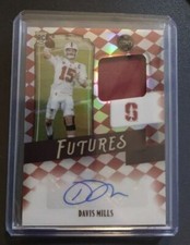2021 Legacy Football Davis Mills Rookie Auto /100 Texans Futures 