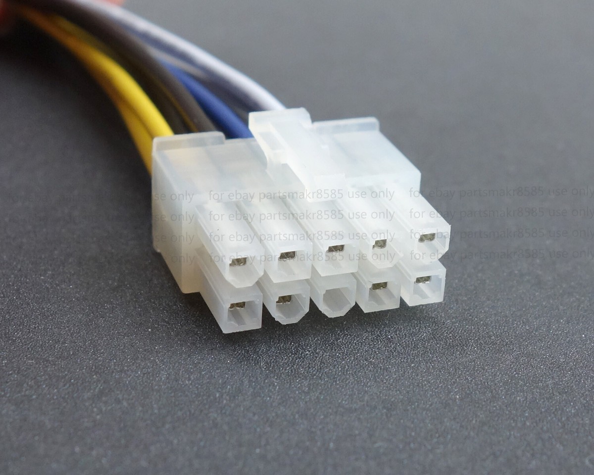 10-Pin Harness Plug For KENWOOD Subwoofer AMP KSC WA80 WA100 SW10