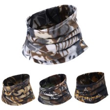 Unisex Winter Camouflage Fleece Neck Warmer Gaiter Cold Weather Outdoor Sports
