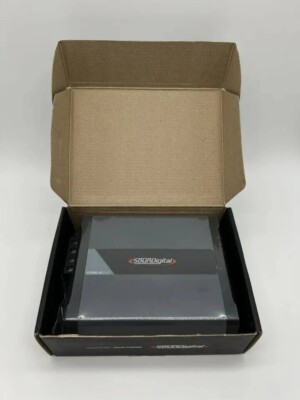 SOUNDIGITAL EVO SD1200.4 EVO 5.0 Digital Amplifier 4ohm 1200Watts Evo 5.0.