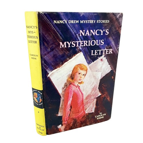 Nancy Drew Mystery Stories Books 21-30 Box Set Hardcover Yellow