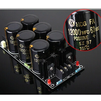 JOLOOYO 6 * 12000UF63V condensador rectificador filtro placa de alimentación